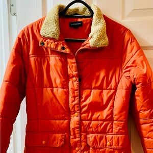 Lands' End Orange Women's Jacket Size Small